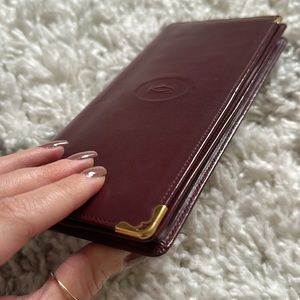 SOLD Cartier Long Leather Cardholder Wallet!
